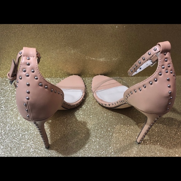 Brand new with box nude studded heels - Picture 3 of 4